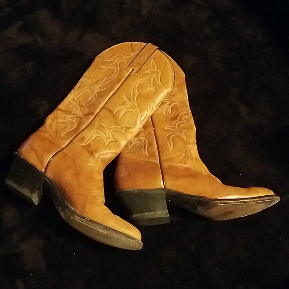 Vintage Imperial Leather Boots